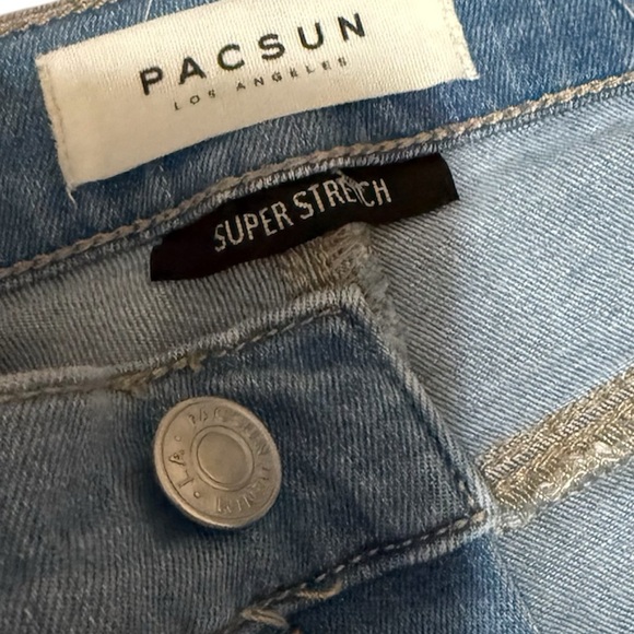 Pacsun super stretch begging size 26 jeans - Picture 2 of 5